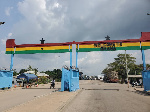 One of Ghana's borders