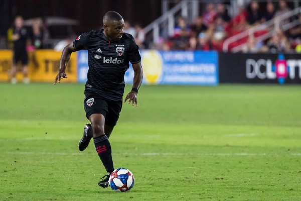 Chris Odoi-Atsem in action for DC United