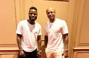 Mubarak Wakaso and Andre Dede Ayew