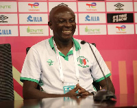 Head coach of the Black Princesses of Ghana, Coach Yussif Basigi