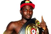 Ghanaian boxer, Rafael Mensah