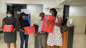 Domino's Pizza Ghana embarked on a touching campaign to share some pizza with the whole of Accra