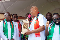 Professor Joshua Alabi [C] represented Former President John Dramani Mahama