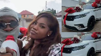 To celebrate, Shatta Wale gifted Maali a luxury Range Rover Velar.