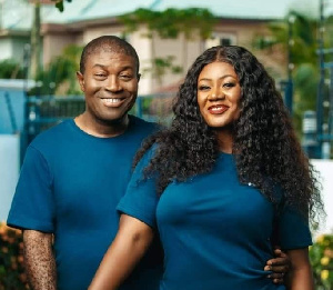 Nana Akomeah and his wife, Eno Akomea