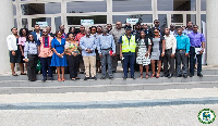 Officials of AMA and Bloomberg Philanthropies Initiative for Global Road Safety in a group picture