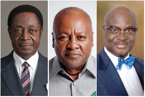 Former President Mahama is being contested by Dr Duffuor and Kojo Bonsu for the NDC flagbearership