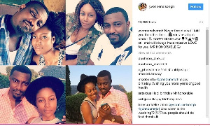 Yvonne Nelson and John Dumelo