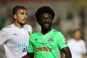 Ghanaian forward, Ernest Asante