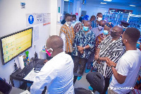 Vice President, Dr. Mahamudu Bawumia at the commissioning