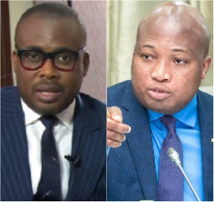 Paul Adom-Otchere (left), Samuel Okudzeto Ablakwa (right)