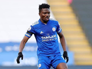 Amartey has featured in 35 EPL matches this season