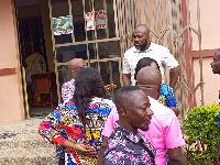 Some delegates at the Asokwa constituency of the Ashanti Region