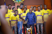 President Akufo-Addo received the 2022/23 Ghana Premier League Champions at the Jubilee House