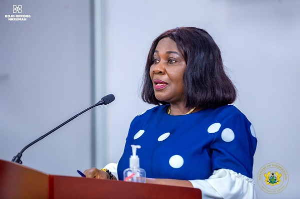 Cecilia Dapaah has resigned as Minister for Sanitation