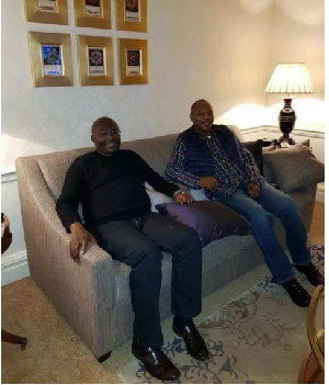 Dr Bawumia with Dr Ibn Chambas