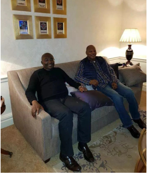 Dr Bawumia with Dr Ibn Chambas