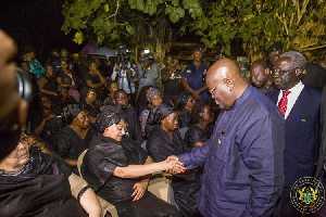 President Akufo-Addo has been supportive to the bereaved family since the demise of Major Mahama