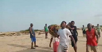 Leaders of the Apam community are performing rites to retrieve the remaining bodies