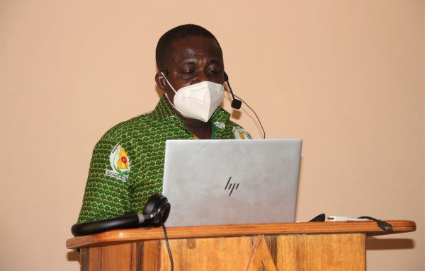 Outgoing Director of the Navrongo Health Research Centre, Dr Abraham Oduro