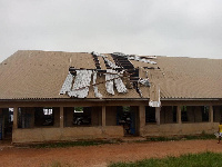 The affected school building