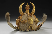 The Asante ceremonial cap