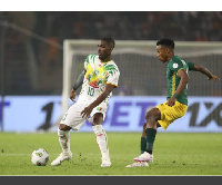 KORHOGO, IVORY COAST - JANUARY 16: Yves Bissouma of Mali