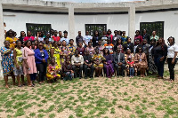 Group photo of participants in the Caregivers training