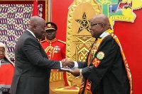 President Akufo-Addo and Rt. Hon. Aaron Mike Oquaye