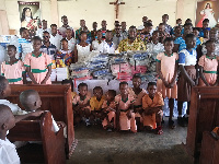 Donations made to the Aveme Beme R/C Primary School