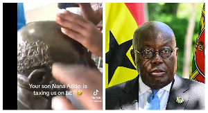 Akufo Addo And His Father 