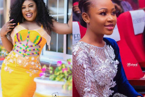 Afia Schwarzengger and Akuapem Poloo