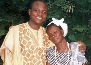 Togbe Afede XIV with late mother