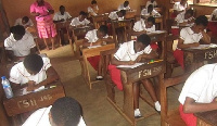 File photo: Students sitting for WASSCE examinations