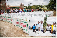 Mr Mustapha states that harvest at the Dawhenya farms is close to 1000 bags