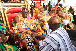 Dr. Bawumia attended the grand durbar in Cape Coast, alongside other dignitaries