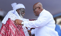 National Chief Imam with President Akufo-Addo