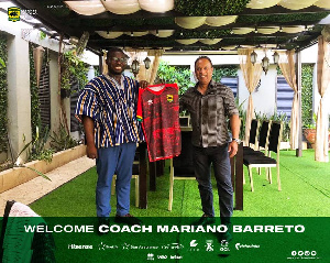 Asante Kotoko CEO, Nana Yaw Amponsah And New Coach Mariano Bareto.jpeg