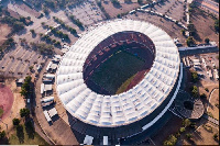 A photo of the Moshood Abiola Sports Stadium in Abuja