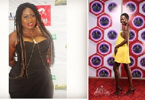 Lydia Forson (L) and Hamamat Montia (R)