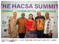 HACSA 2019 summit guests in a group photo