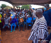 Dr Mahamudu Bawumia visited  Chereponi on Saturday, September 5