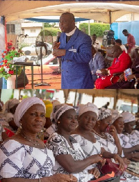 Apostle Enoch Osafo, the Field Director of the Christ Apostolic Church International (CACI)