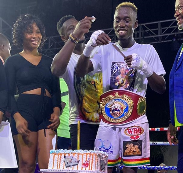 Highly-rated Ghanaian boxer John Laryea