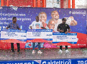 Grand Prize Winners Of The AirtelTigo To Gu Me So Promotion 66 