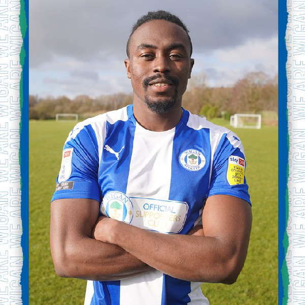 Wigan striker, Joe Dodoo