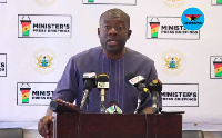 Kojo Oppong Nkrumah is Minister of Information