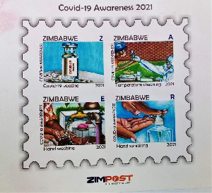 Zimbabwe Stamp COVID 19 Commemorative.jfif