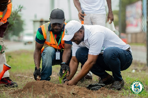 Green Ghana is an afforestation driven programme by the gov't