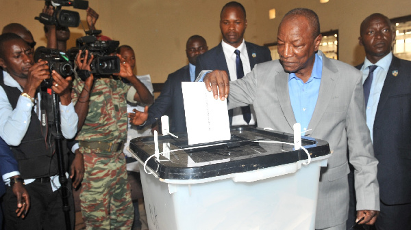 Voters in Guinea will take to the polls on Sunday